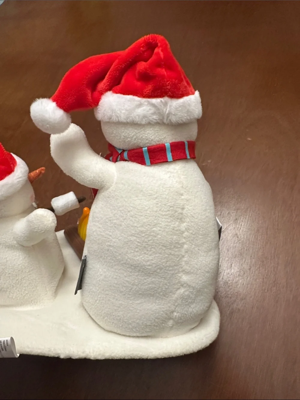 2025 Hallmark Light Sound Motion Roasting Marshmallows Snowmen Plush Holiday - Picture 8 of 10